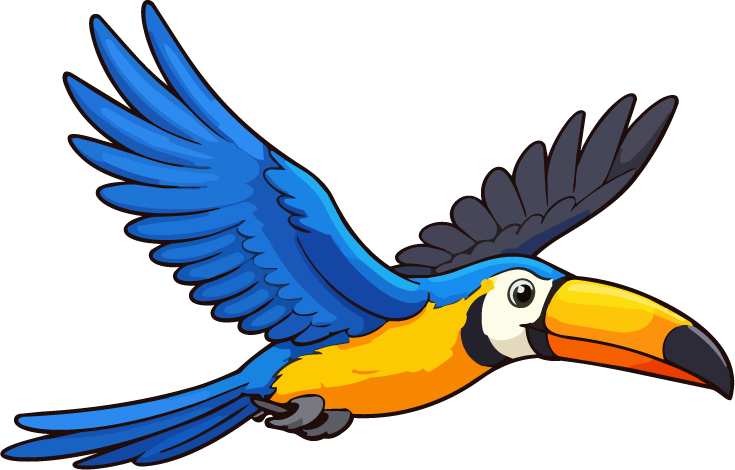 Colorful Toucan