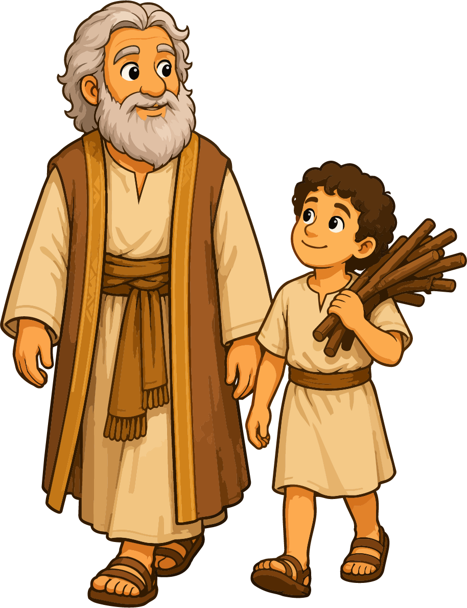Abraham and Isaac Walk Together
