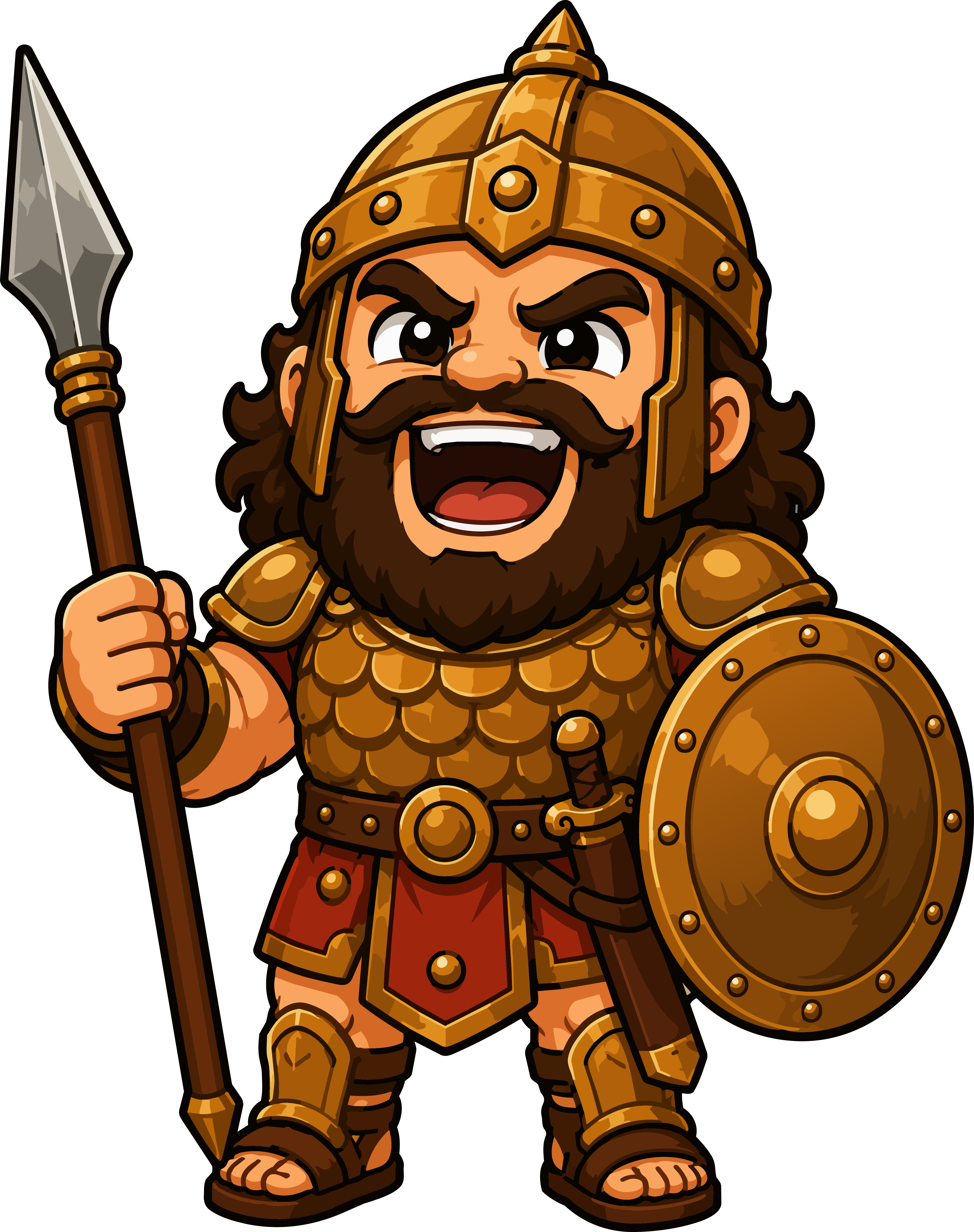 Little Goliath Laughing