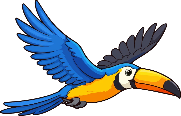 Colorful Toucan