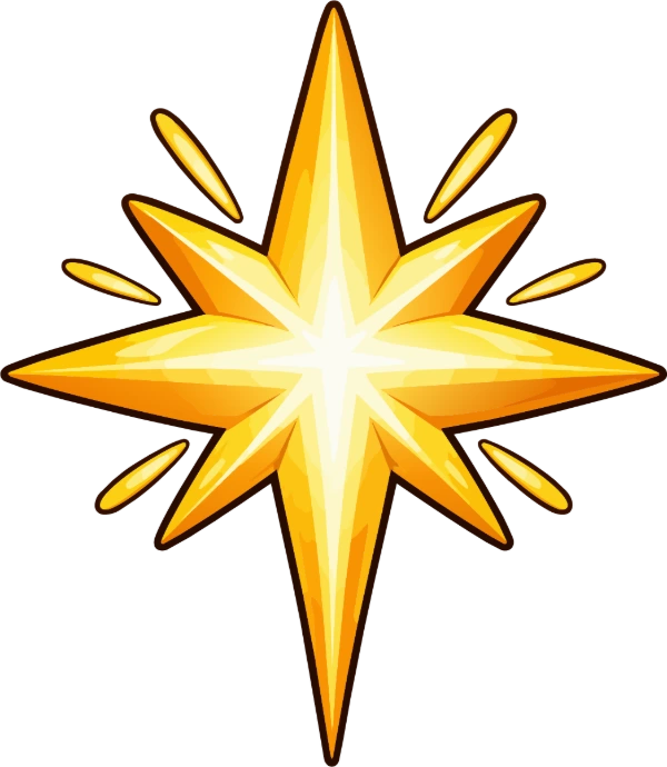 Star of Bethlehem Clipart